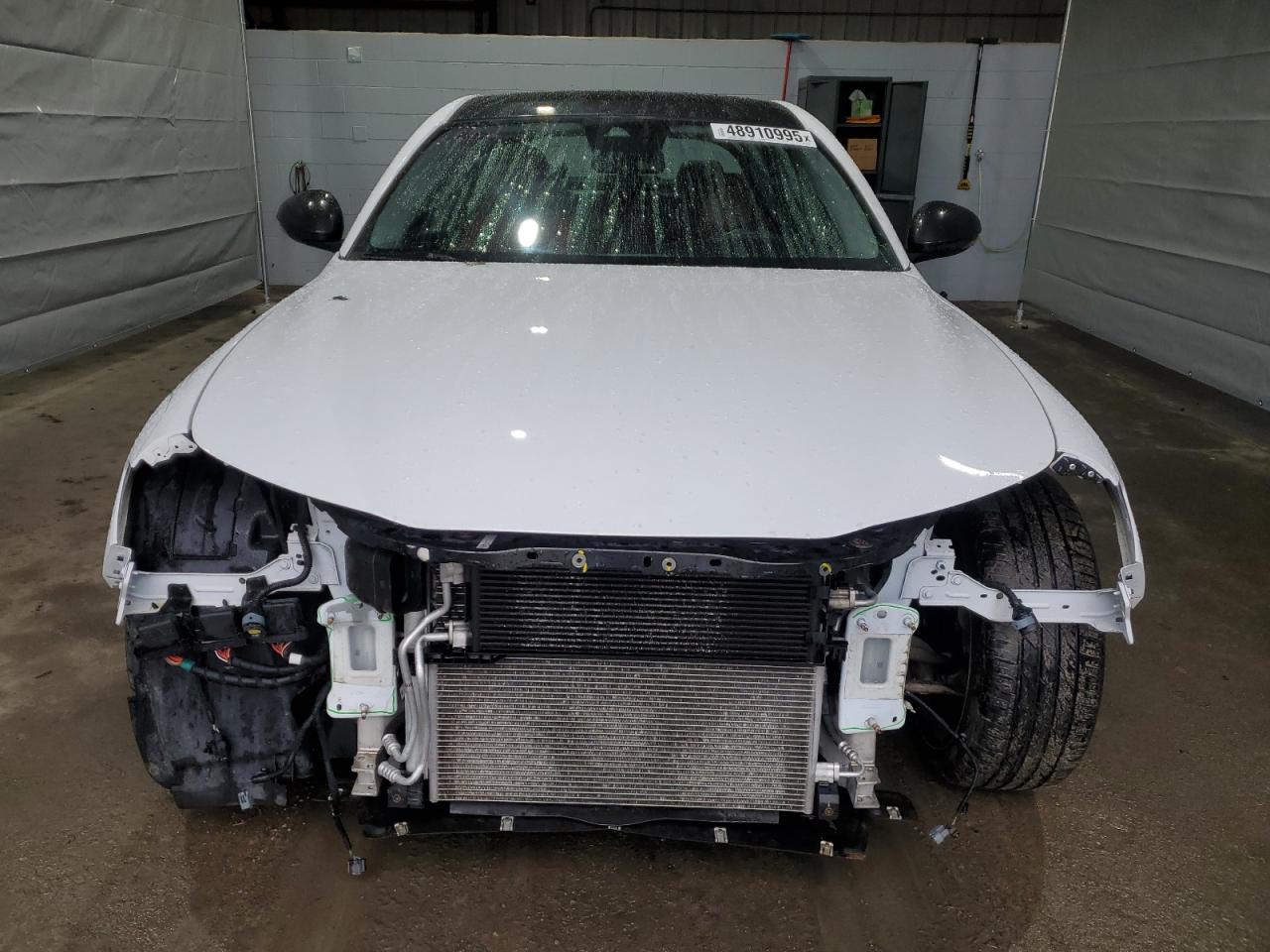 2018 Alfa Romeo Giulia VIN ZARFAEEN6J7578112 Copart auction photo, front end damage thumbnail 5