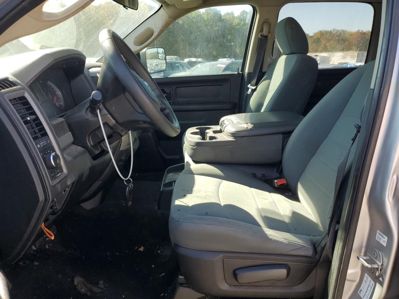 2019 RAM 1500 VIN 1C6RR6KGXKS528508 Copart auction photo, side / front end damage thumbnail 7