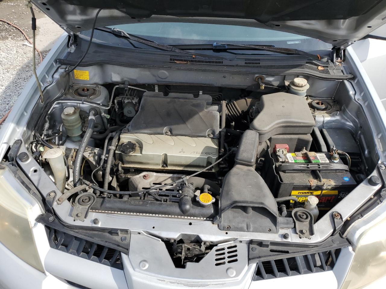 2006 Mitsubishi Outlander VIN JA4LX41F46U051225 Copart auction photo, rear end damage thumbnail 12