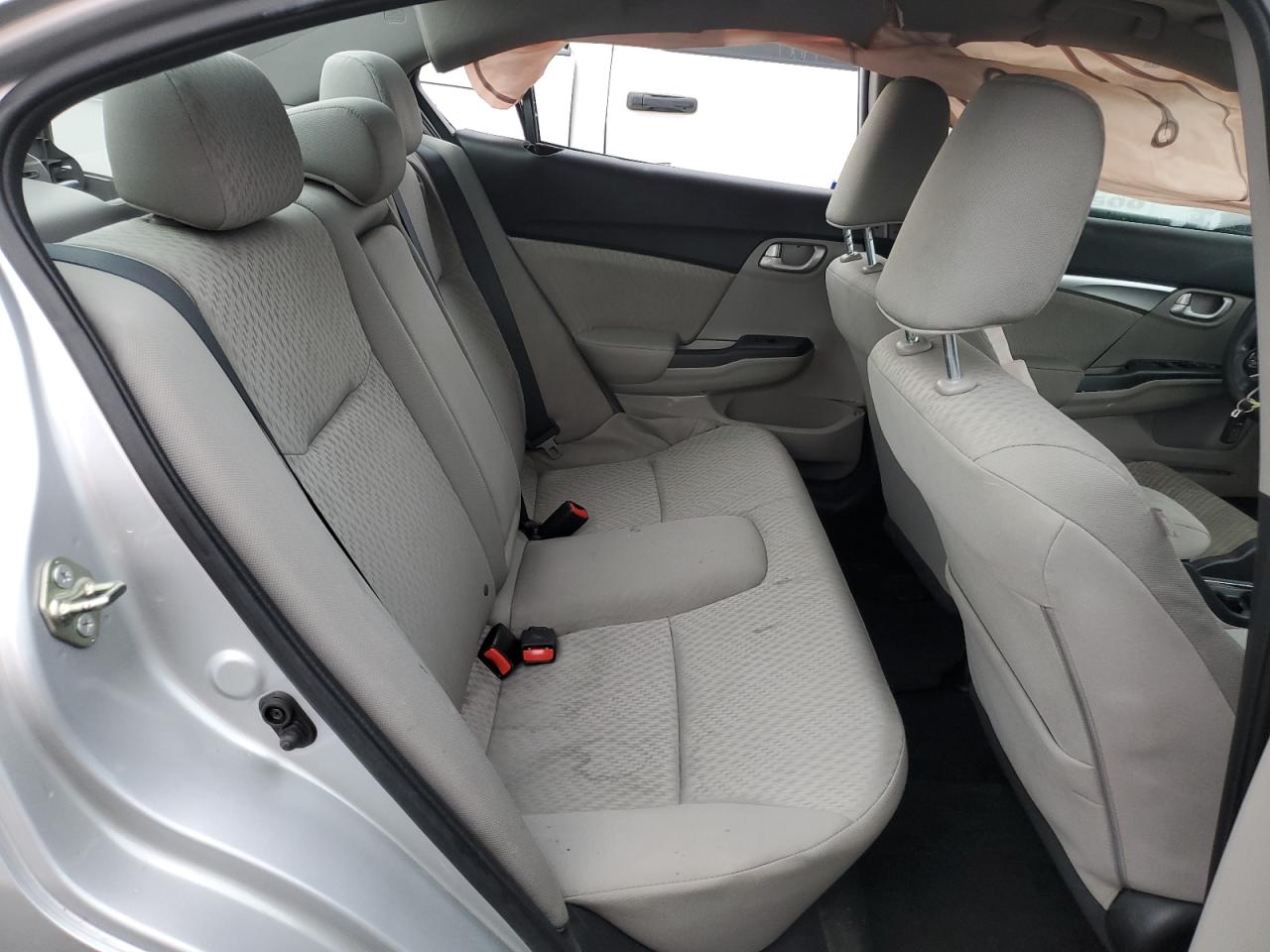 2014 Honda Civic VIN 2HGFB2F83EH542307 Copart auction photo, side / front end damage thumbnail 10
