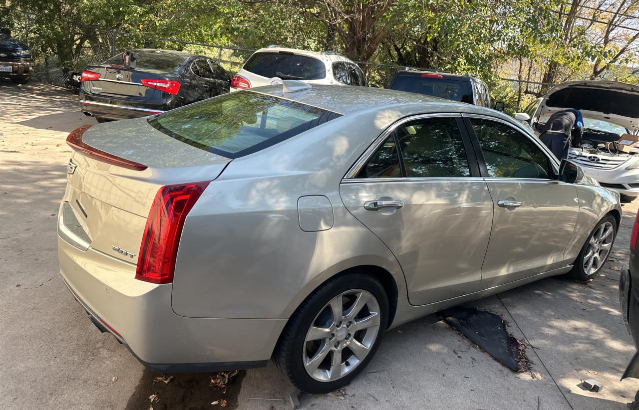 2015 Cadillac ATS VIN 1G6AB5RX9F0103005 Copart auction photo, front end / normal wear damage thumbnail 4