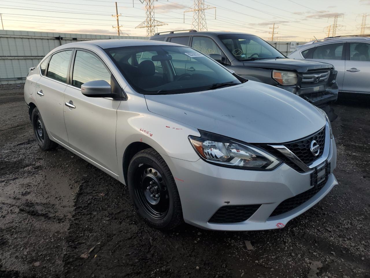 2016 Nissan Sentra VIN 3N1AB7APXGL682985 Copart auction photo, rear end damage thumbnail 4