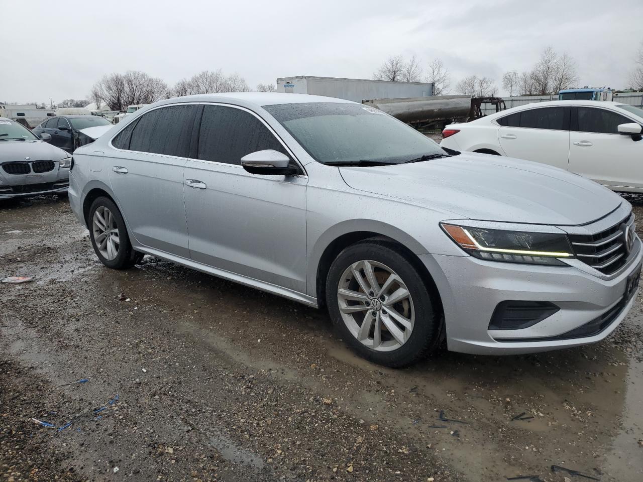 2020 Volkswagen Passat VIN 1VWSA7A37LC027428 Copart auction photo, rear end damage thumbnail 4