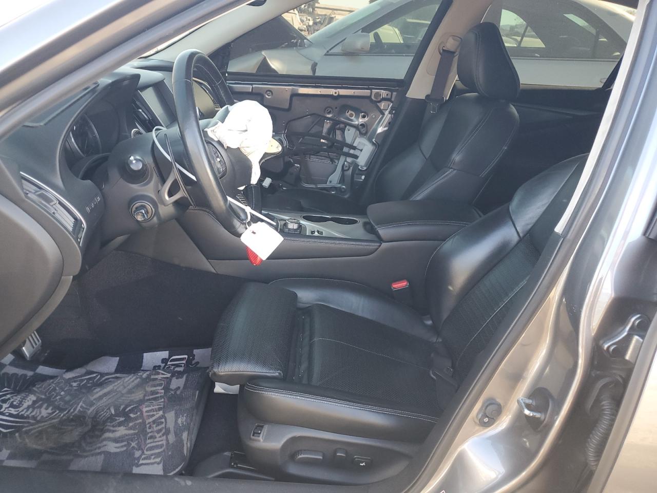 2017 Infiniti Q50 VIN JN1EV7AP6HM730157 Copart auction photo, front end damage thumbnail 7