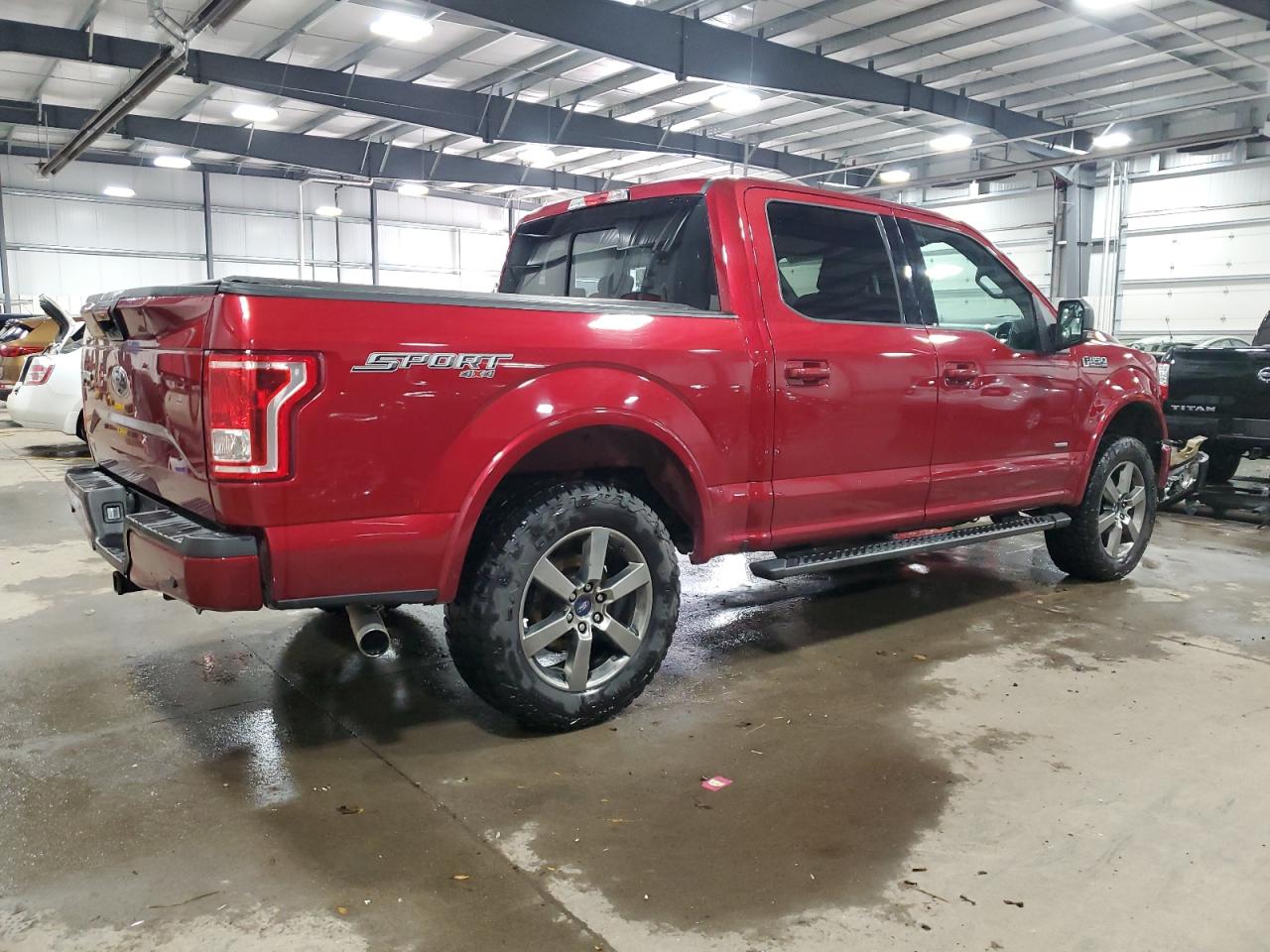 2016 Ford F-150 VIN 1FTEW1EP2GKE03217 Copart auction photo, front end damage thumbnail 3