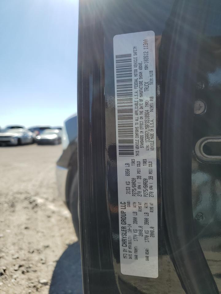 2015 RAM 1500 VIN 1C6RR7LM8FS518964 Copart auction photo, mechanical damage thumbnail 12
