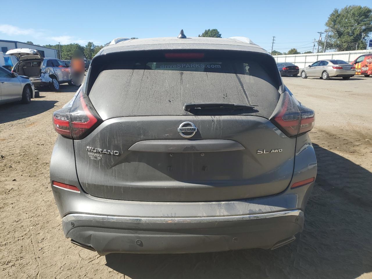 2019 Nissan Murano VIN 5N1AZ2MS9KN152653 Copart auction photo, all over damage thumbnail 6