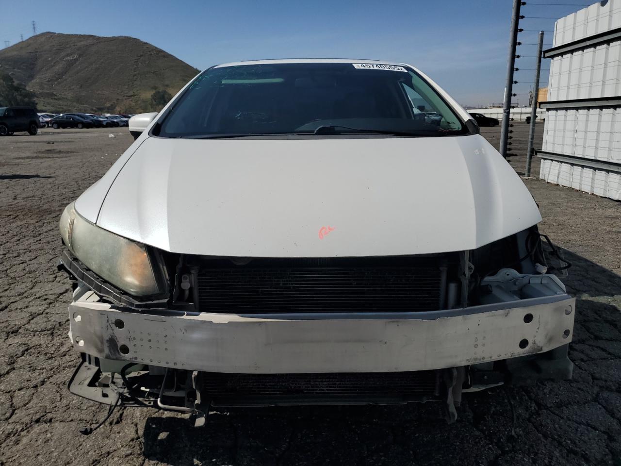 2015 Honda Civic VIN 19XFB2F90FE260940 Copart auction photo, front end / side damage thumbnail 5