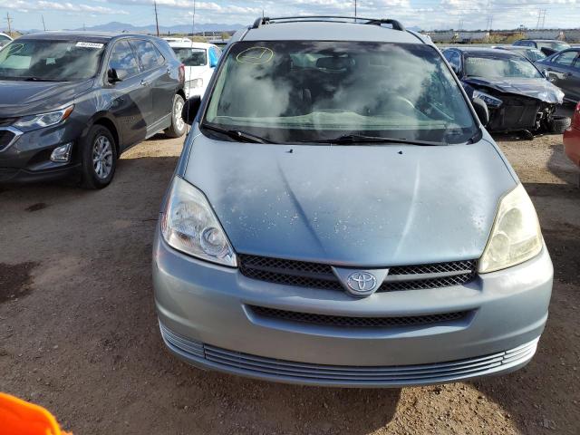 2005 Toyota Sienna VIN 5TDZA23C45S325390 Copart auction photo, rear end damage thumbnail 5