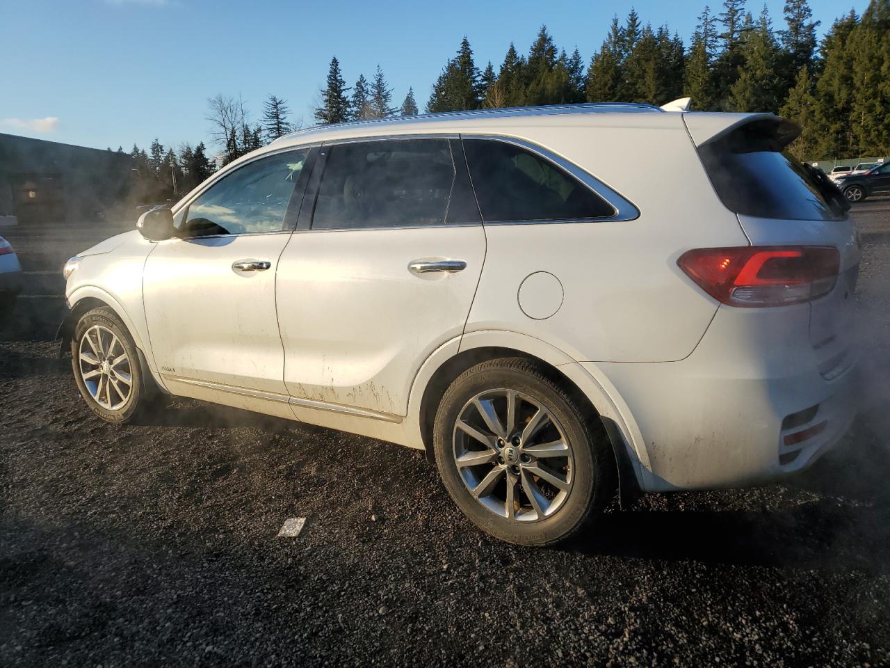 2017 KIA Sorento VIN 5XYPKDA55HG262354 Copart auction photo, front end damage thumbnail 2