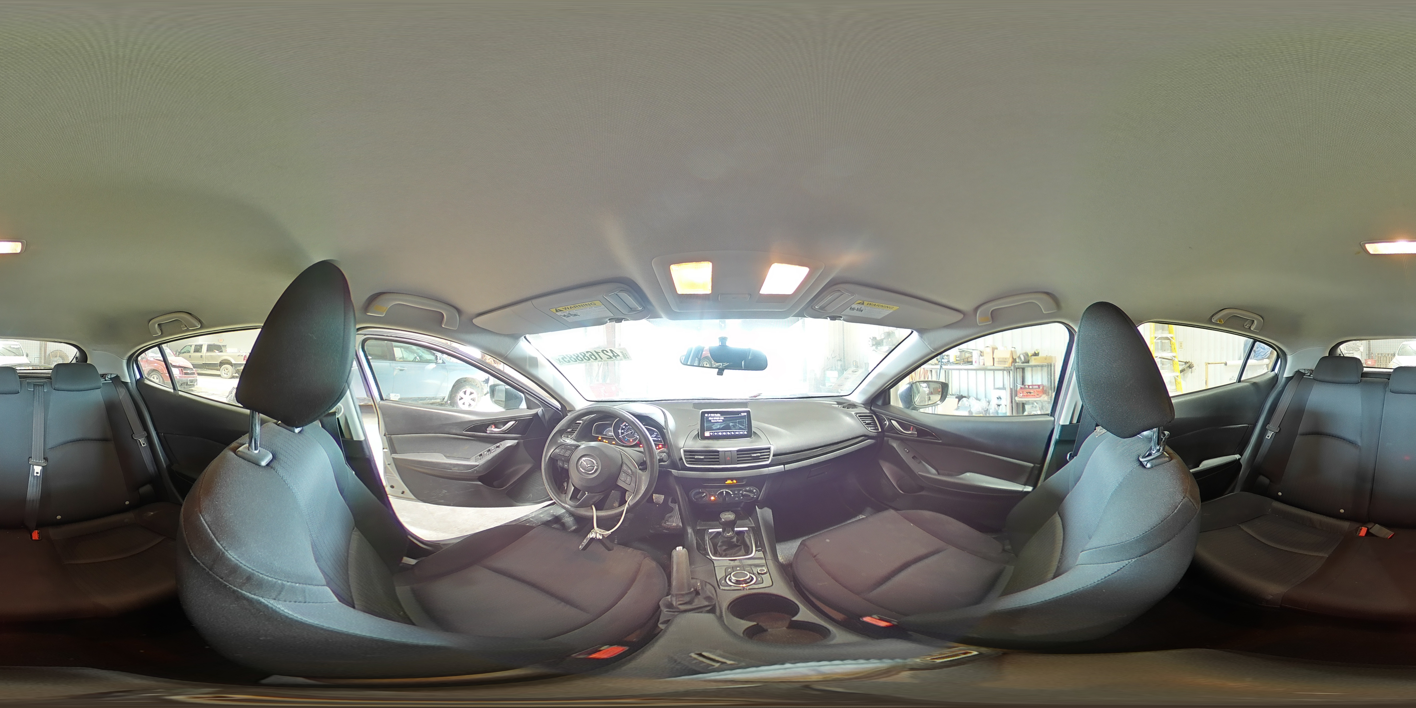 2015 Mazda 3 VIN 3MZBM1K71FM131955 Copart auction photo, side damage thumbnail 12