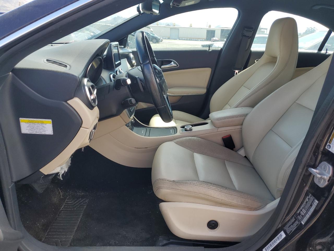 2014 Mercedes-Benz CLA-klasse VIN WDDSJ4EB5EN044034 Copart auction photo, front end damage thumbnail 7