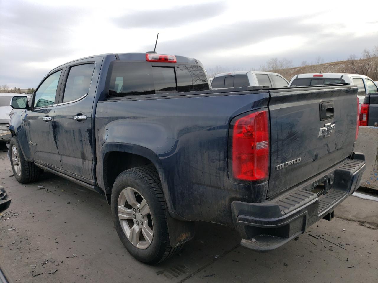 2018 Chevrolet Colorado VIN 1GCPTDE14J1277664 Copart auction photo, front end / minor dent/scratches damage thumbnail 2