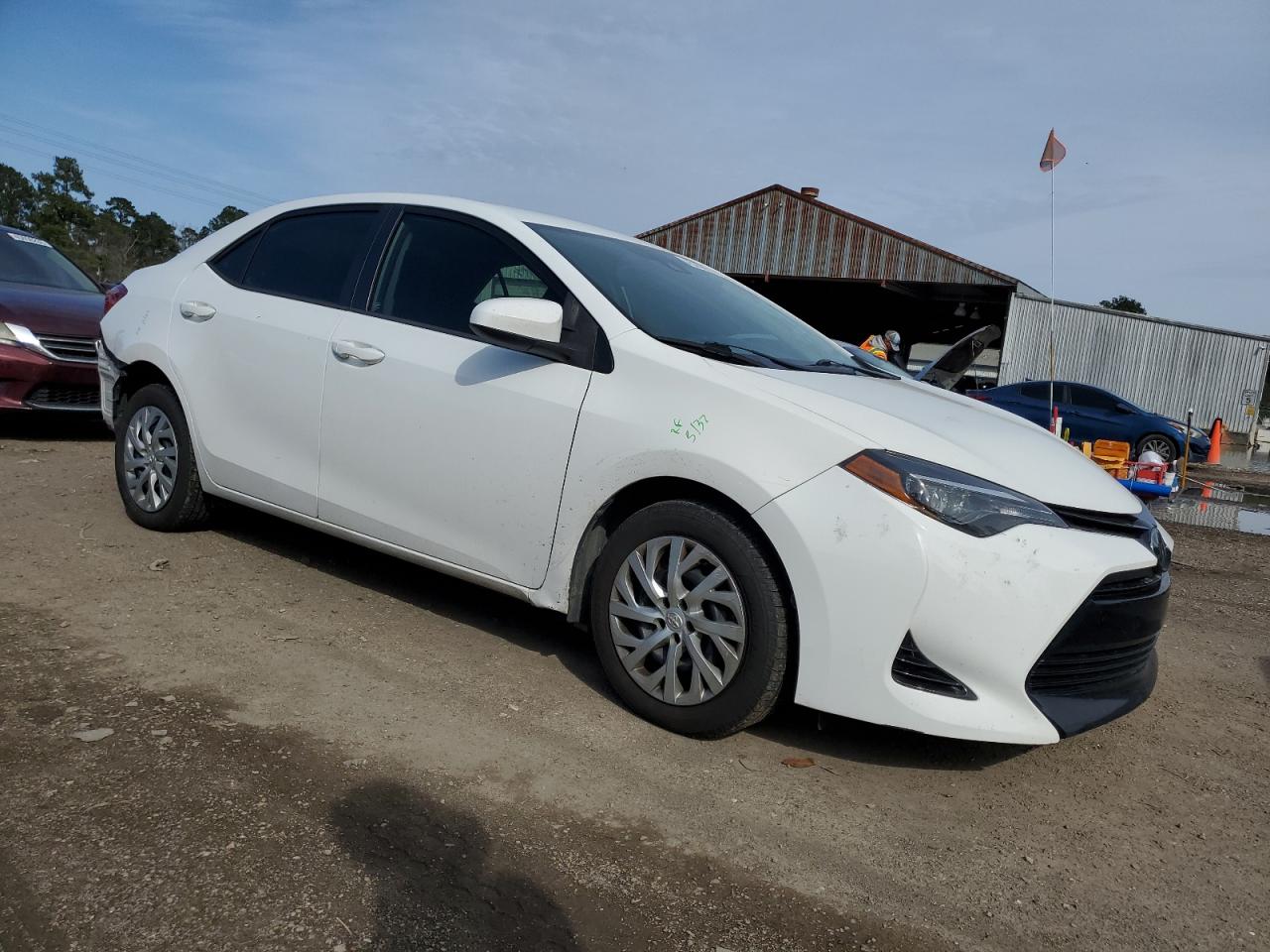 2017 Toyota Corolla VIN 5YFBURHE4HP641459 Copart auction photo, rear end damage thumbnail 4