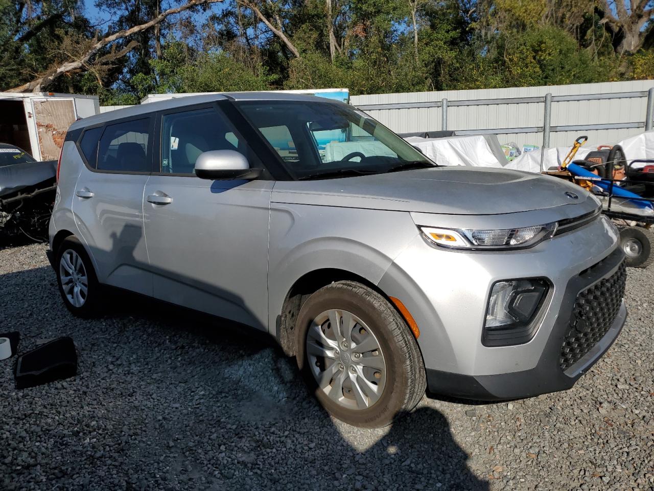 2020 KIA Soul VIN KNDJ23AUXL7716725 Copart auction photo, rear end damage thumbnail 4