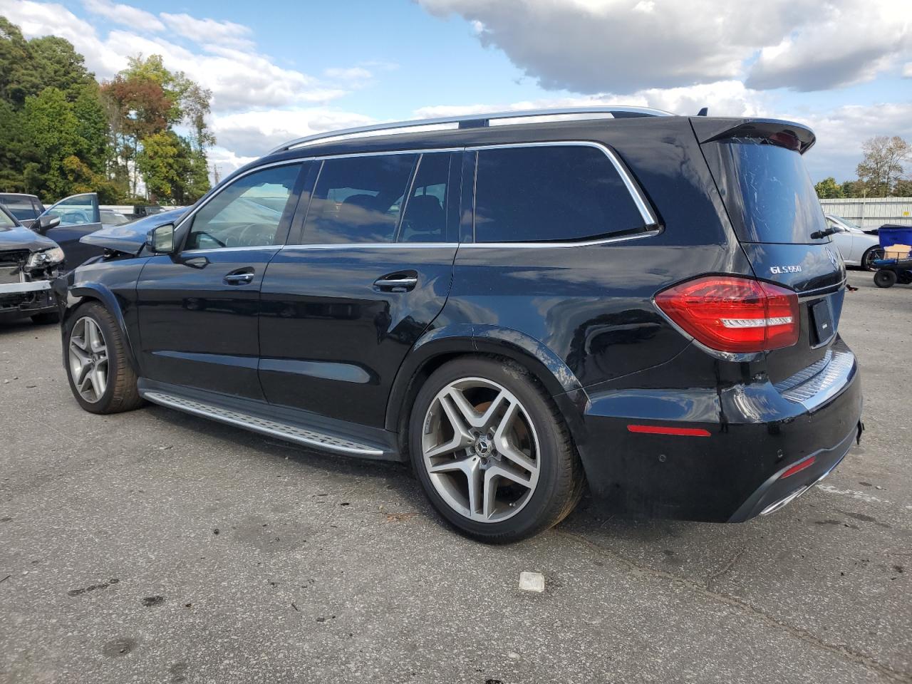 2019 Mercedes-Benz GLS-klasse VIN 4JGDF7DE1KB232351 Copart auction photo, front end damage thumbnail 2