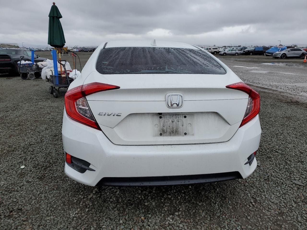2017 Honda Civic VIN 2HGFC2F76HH507074 Copart auction photo, front end damage thumbnail 6