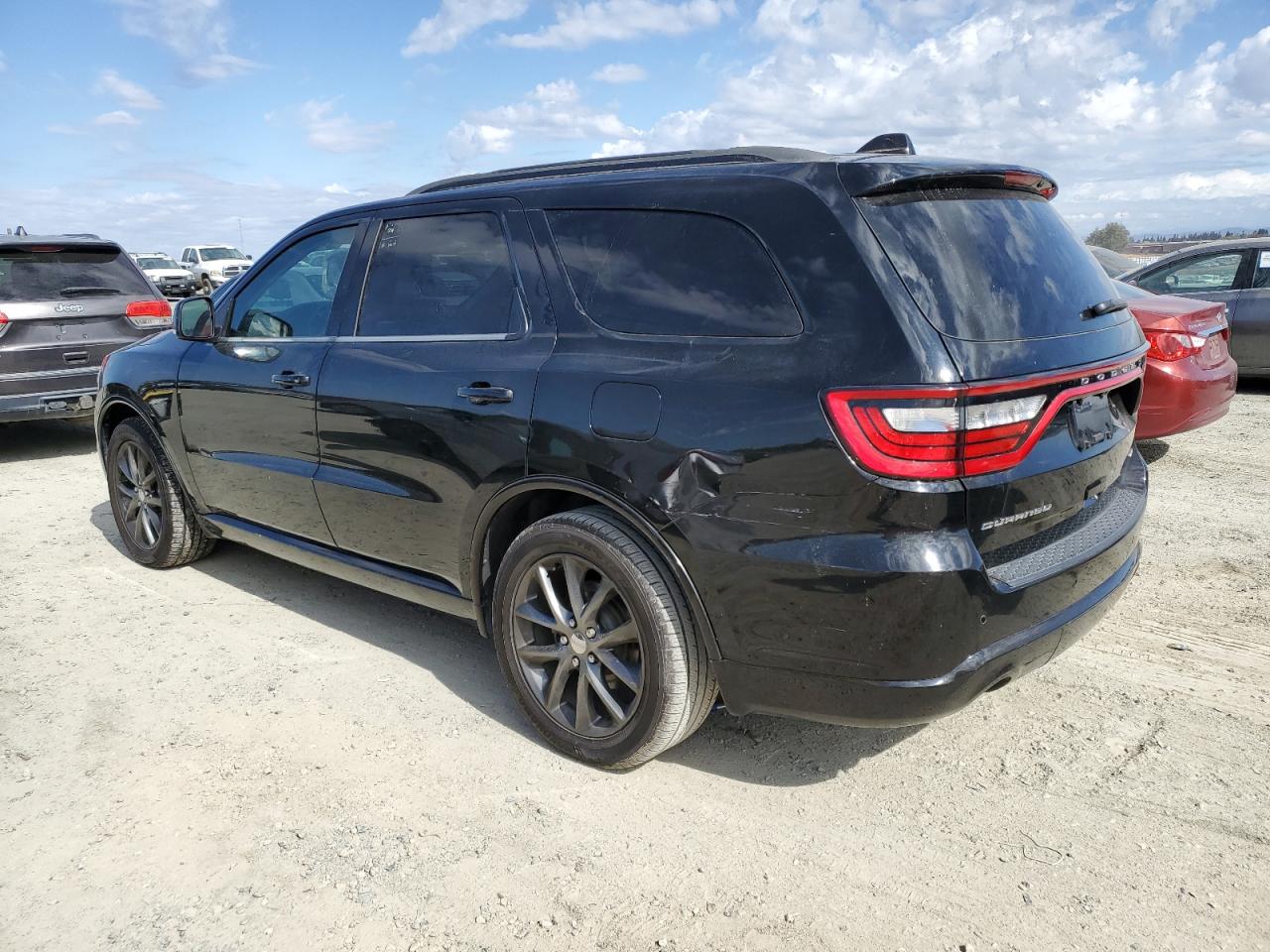 2017 Dodge Durango VIN 1C4RDHDG3HC838776 Copart auction photo, front end / side damage thumbnail 2