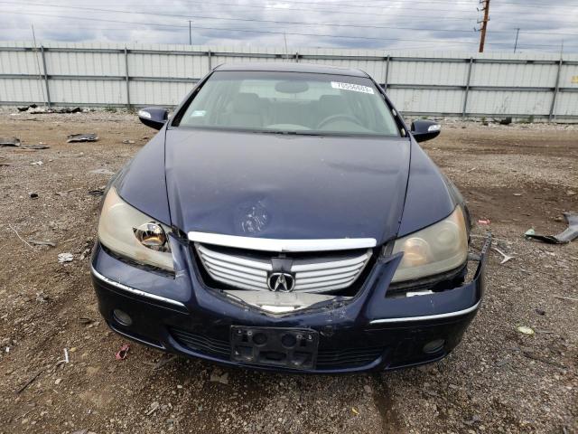 2006 Acura RL VIN JH4KB16526C010143 Copart auction photo, front end / side damage thumbnail 5