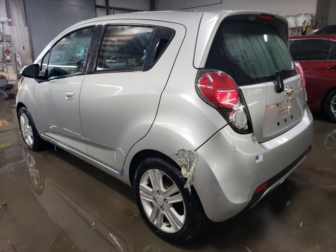 2014 Chevrolet Spark VIN KL8CB6S90EC529274 Copart auction photo, front end damage thumbnail 2