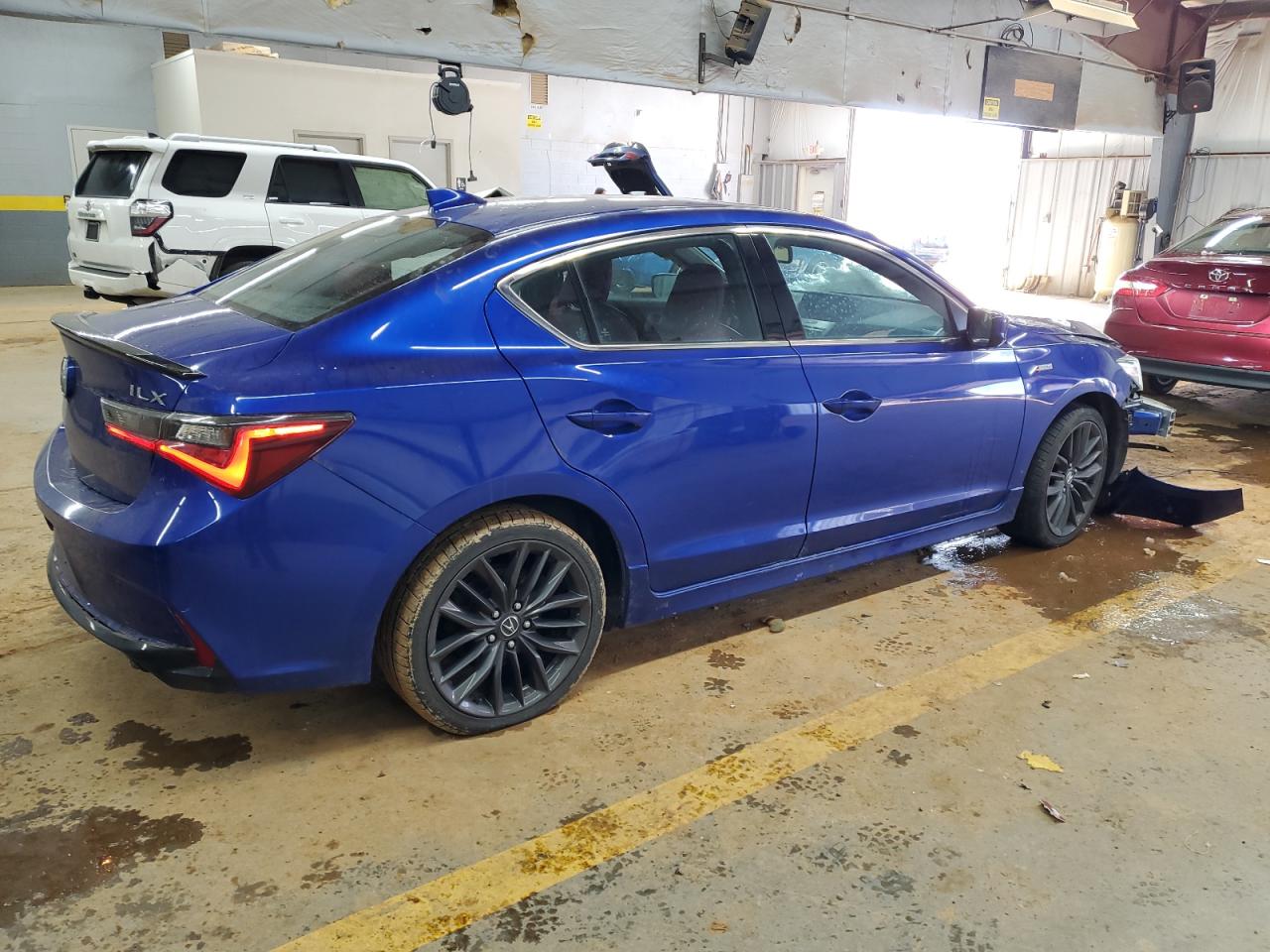 2022 Acura ILX VIN 19UDE2F83NA000458 Copart auction photo, front end damage thumbnail 3