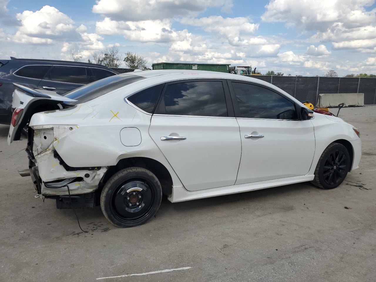 2018 Nissan Sentra VIN 3N1AB7AP9JY262189 Copart auction photo, rear end damage thumbnail 3