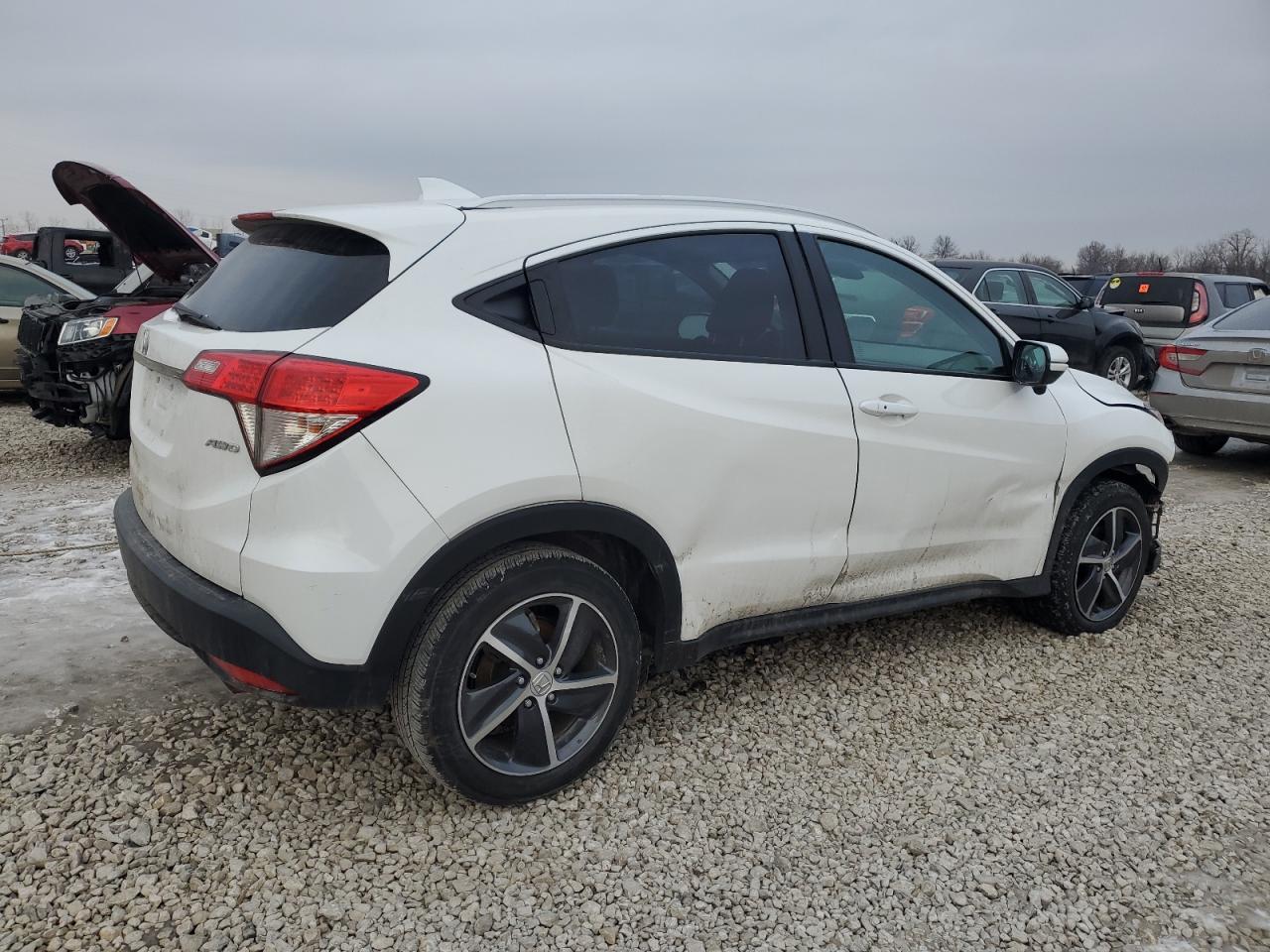 2022 Honda HR-V VIN 3CZRU6H53NM724990 Copart auction photo, front end damage thumbnail 3