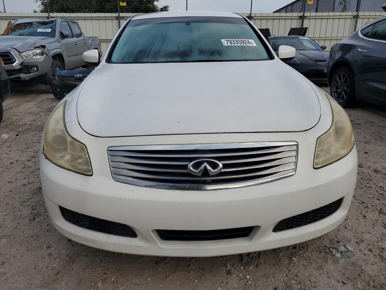 2009 Infiniti G VIN JNKCV61E89M304824 Copart auction photo, water/flood damage thumbnail 5