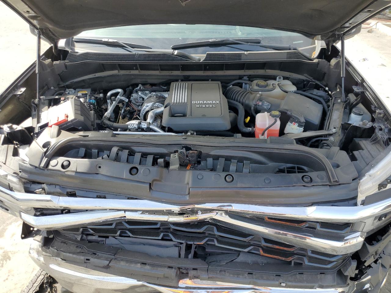 2023 Chevrolet Silverado VIN 1GCUDDE8XPZ330164 Copart auction photo, front end / side damage thumbnail 12