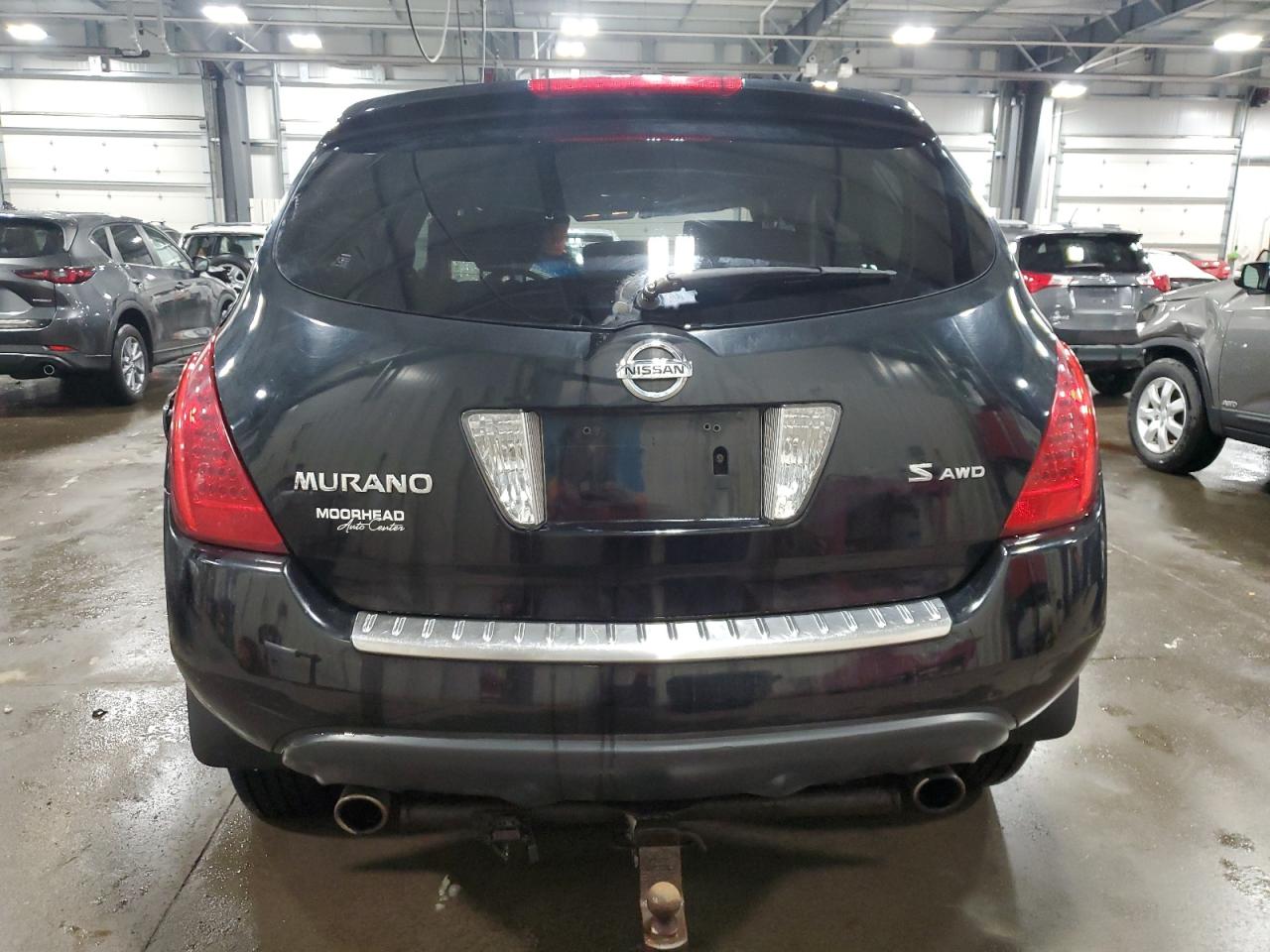 2006 Nissan Murano VIN JN8AZ08W96W528116 Copart auction photo, rollover damage thumbnail 6