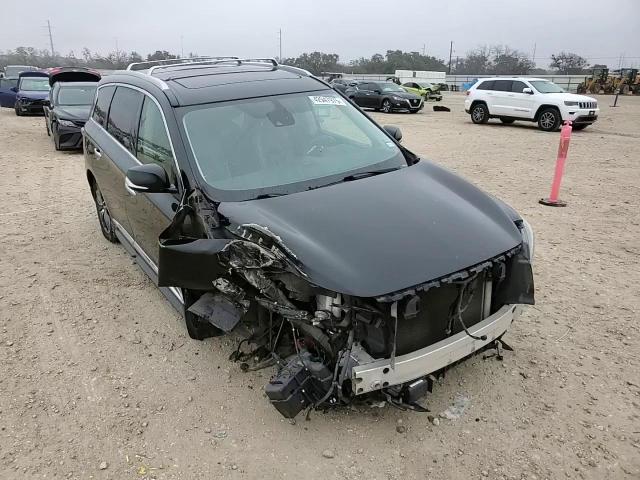 2017 Infiniti QX60 VIN 5N1DL0MN2HC510192 Copart auction photo, front end / side damage thumbnail 11