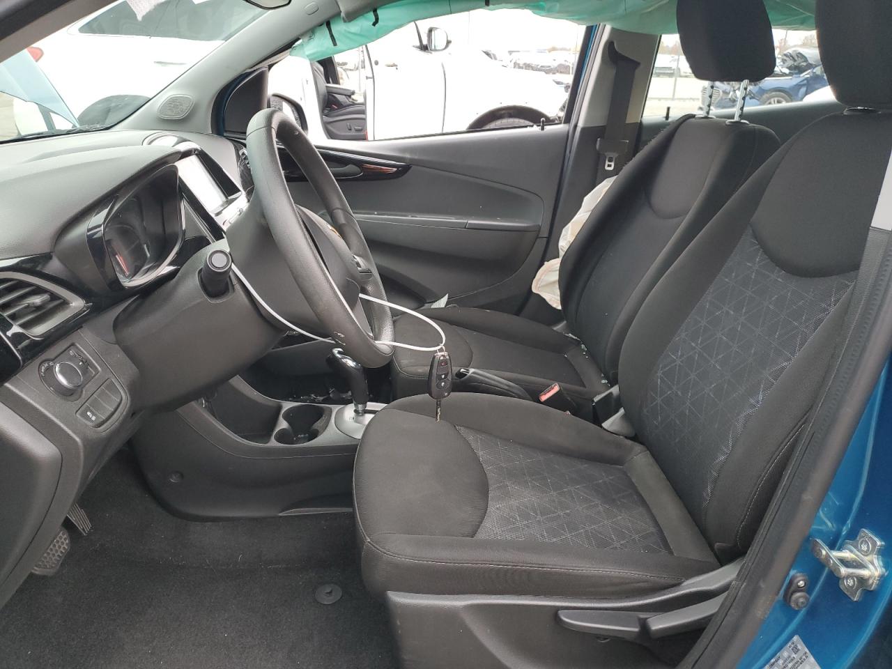 2020 Chevrolet Spark VIN KL8CD6SA0LC404566 Copart auction photo, side / front end damage thumbnail 7
