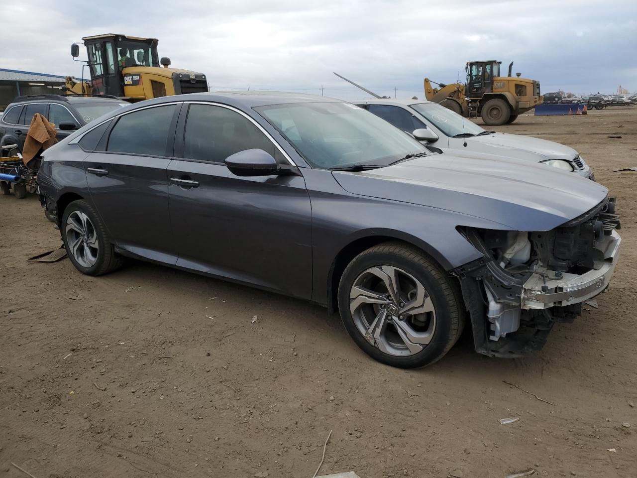 2018 Honda Accord VIN 1HGCV1F58JA127843 Copart auction photo, hail / front end damage thumbnail 4