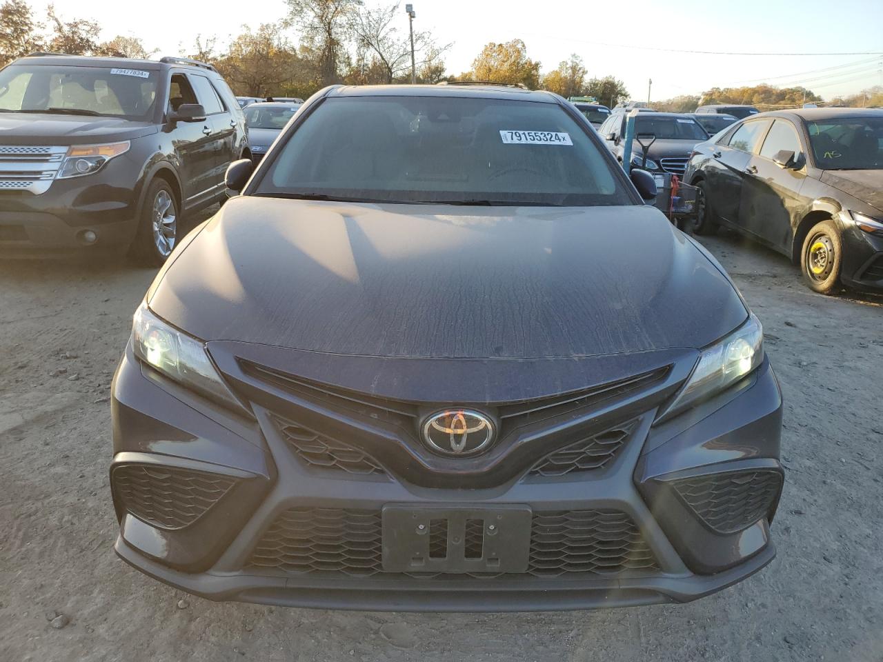 2022 Toyota Camry VIN 4T1S11AK3NU666096 Copart auction photo, rear end / minor dent/scratches damage thumbnail 5