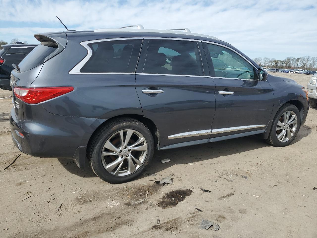 2013 Infiniti JX VIN 5N1AL0MM1DC339634 Copart auction photo, minor dent/scratches damage thumbnail 3