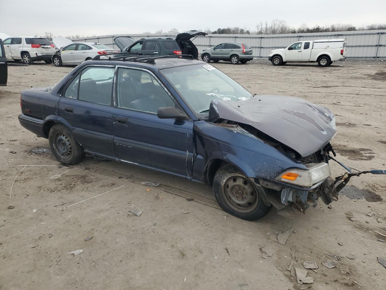 1992 Toyota Corolla VIN 2T1AE94A7NC132165 Copart auction photo, front end / minor dent/scratches damage thumbnail 4