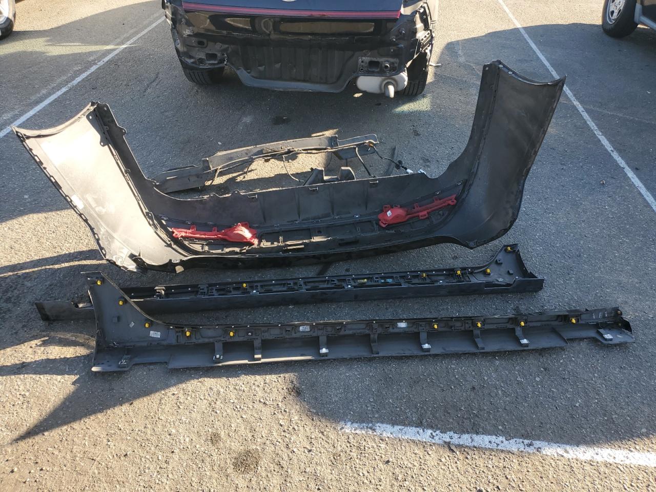 2020 Hyundai Sonata VIN KMHL34JJXLA012105 Copart auction photo, rear end / side damage thumbnail 12