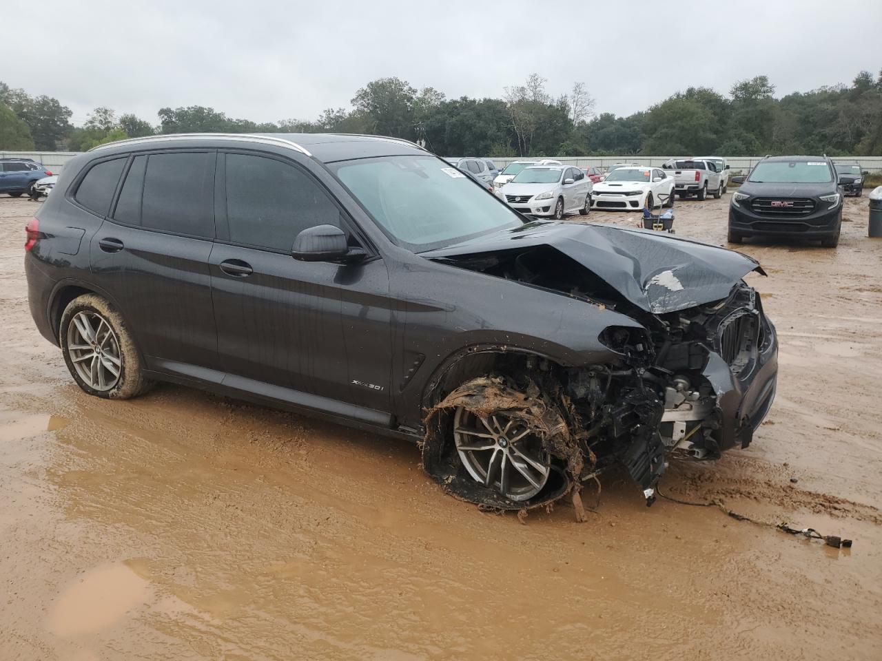 2018 BMW X3 VIN 5UXTR9C52JLD58653 Copart auction photo, front end / minor dent/scratches damage thumbnail 4