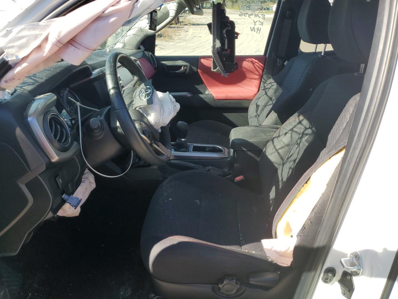 2022 Toyota Tacoma VIN 3TYRX5GN2NT063949 Copart auction photo, all over damage thumbnail 7