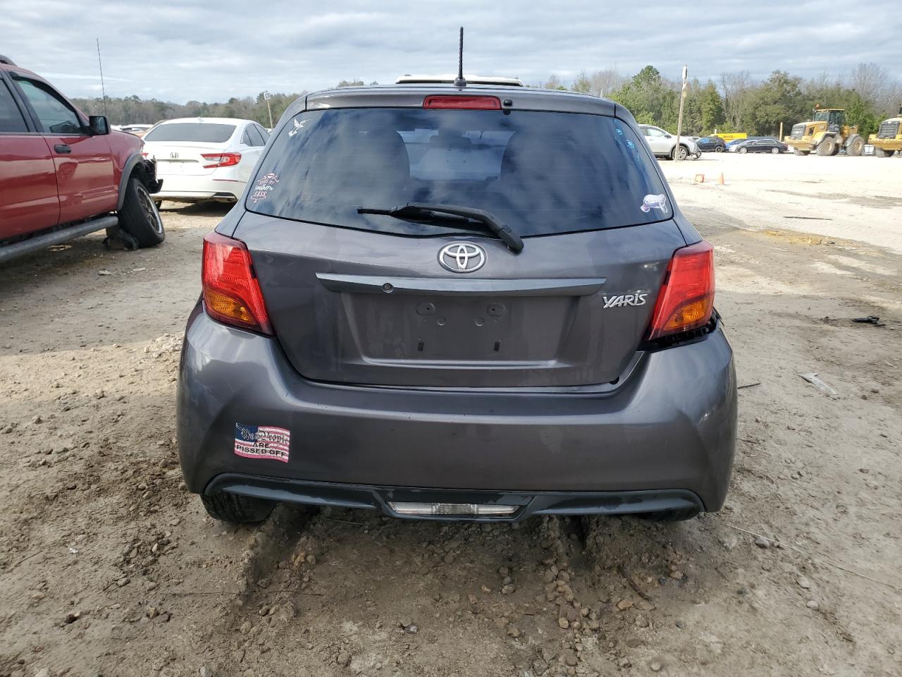 2017 Toyota Yaris VIN VNKKTUD36HA082101 Copart auction photo, front end damage thumbnail 6