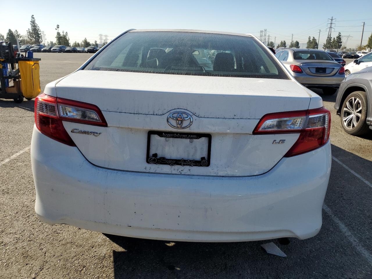 2012 Toyota Camry VIN 4T4BF1FK3CR236419 Copart auction photo, front end / undercarriage damage thumbnail 6