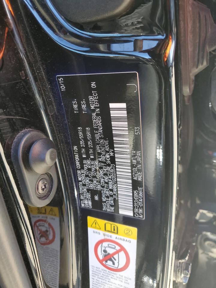 2016 Lexus NX VIN JTJYARBZ1G2023573 Copart auction photo, rear end damage thumbnail 15