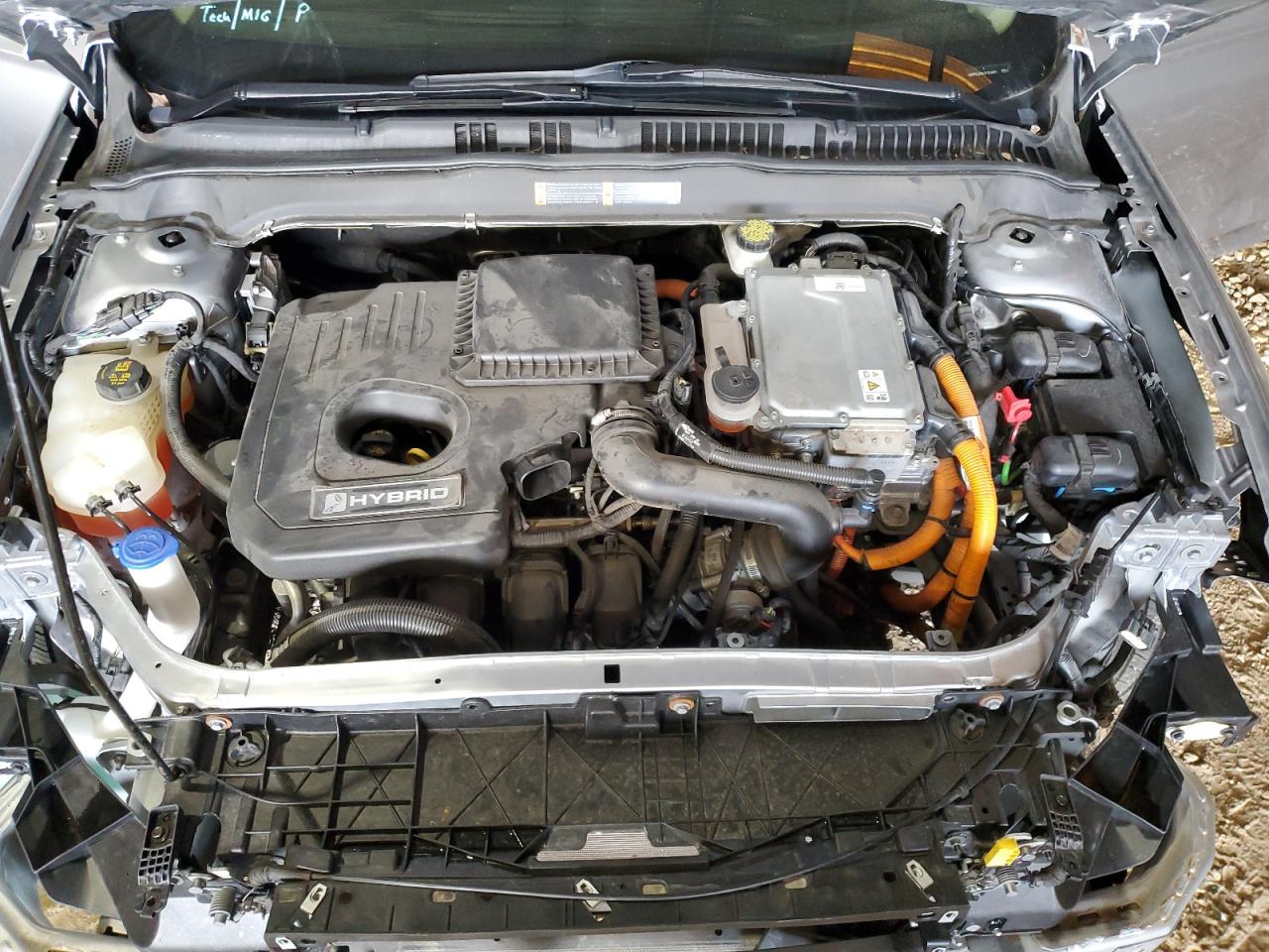 2020 Ford Fusion VIN 3FA6P0LU0LR153881 Copart auction photo, front end / side damage thumbnail 11