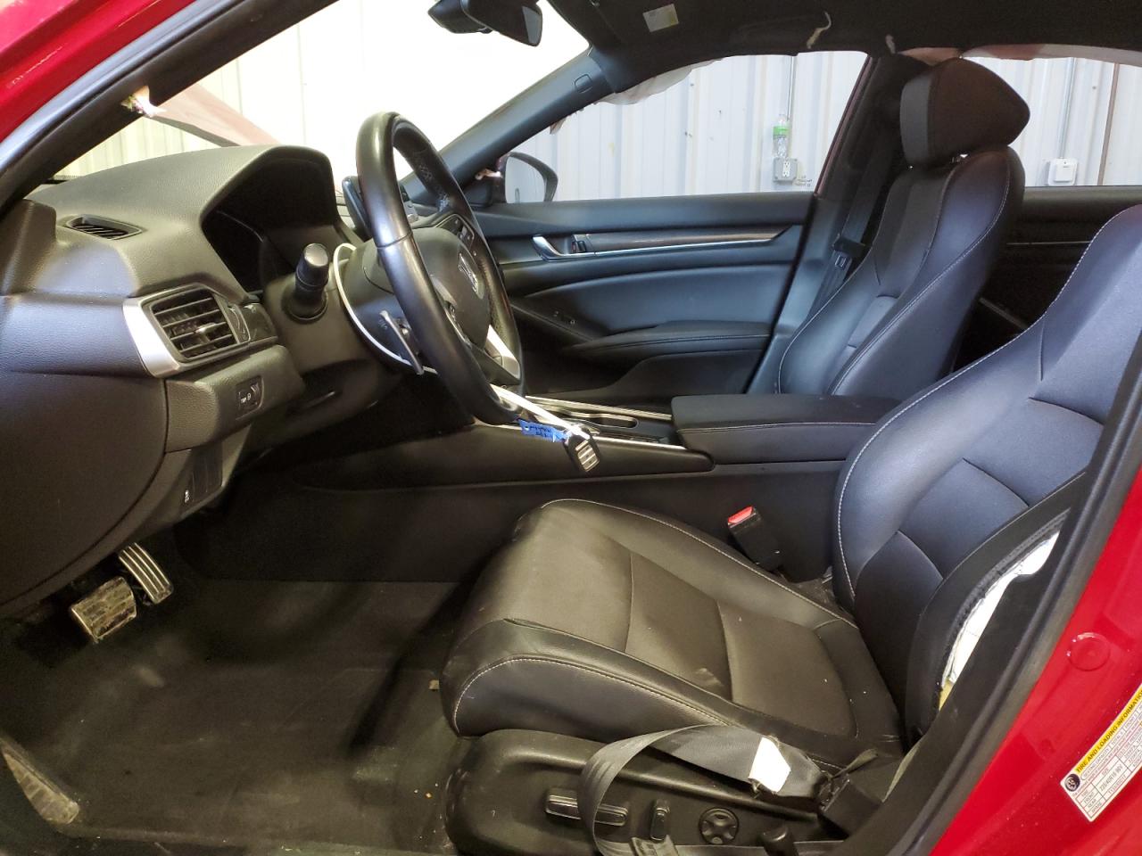 2019 Honda Accord VIN 1HGCV1F33KA145330 Copart auction photo, front end / side damage thumbnail 7