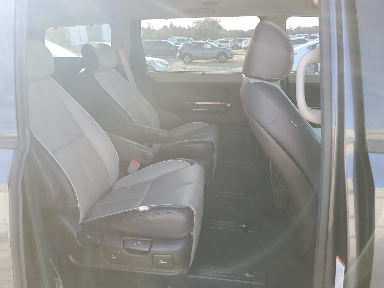 2015 KIA Sedona VIN KNDME5C1XF6020296 Copart auction photo, front end damage thumbnail 10