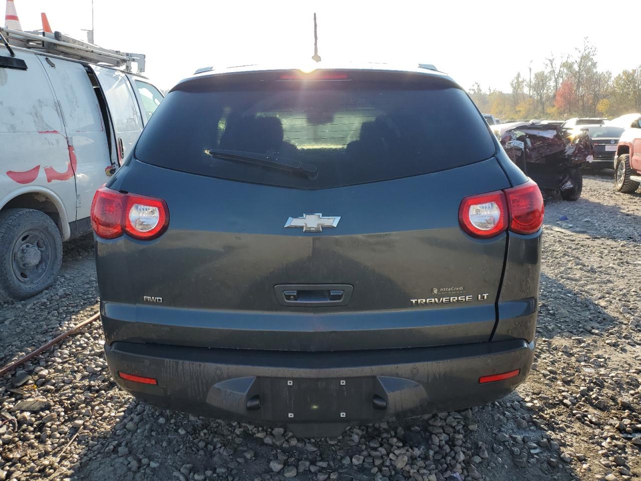 2011 Chevrolet Traverse VIN 1GNKVGED6BJ161956 Copart auction photo, side damage thumbnail 6