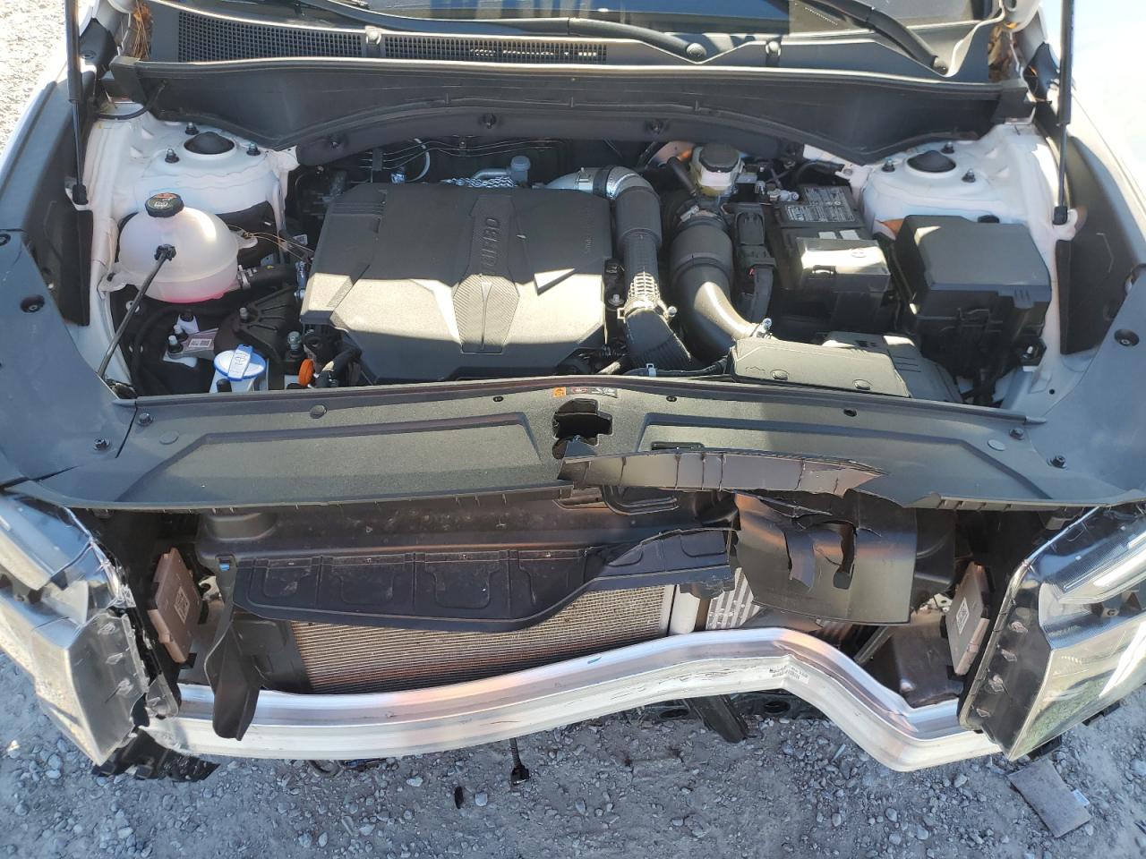 2023 Hyundai Santa Fe VIN 5NMS5DAL2PH640456 Copart auction photo, front end / rear end damage thumbnail 14