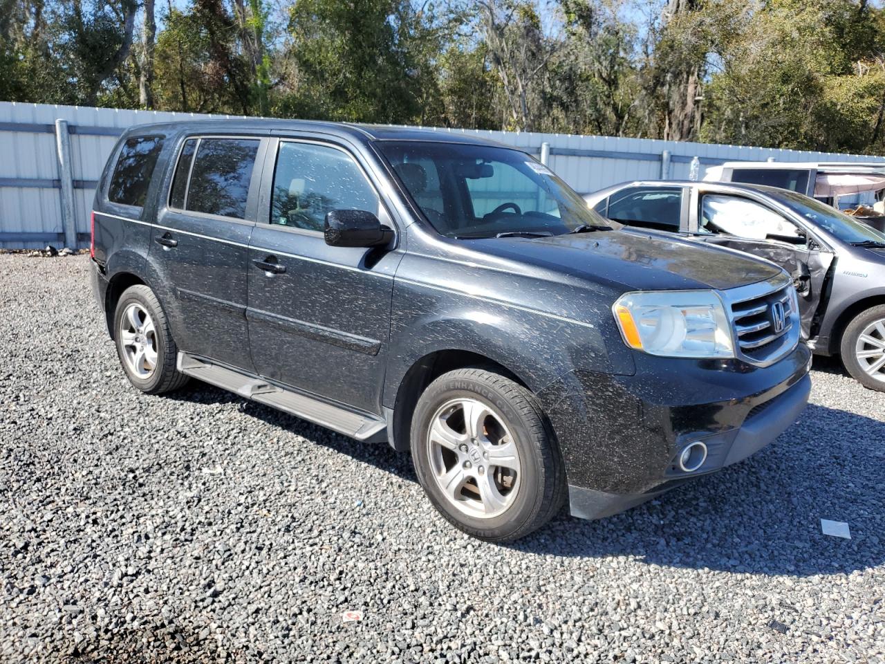 2012 Honda Pilot VIN 5FNYF4H76CB080145 Copart auction photo, rear end damage thumbnail 4