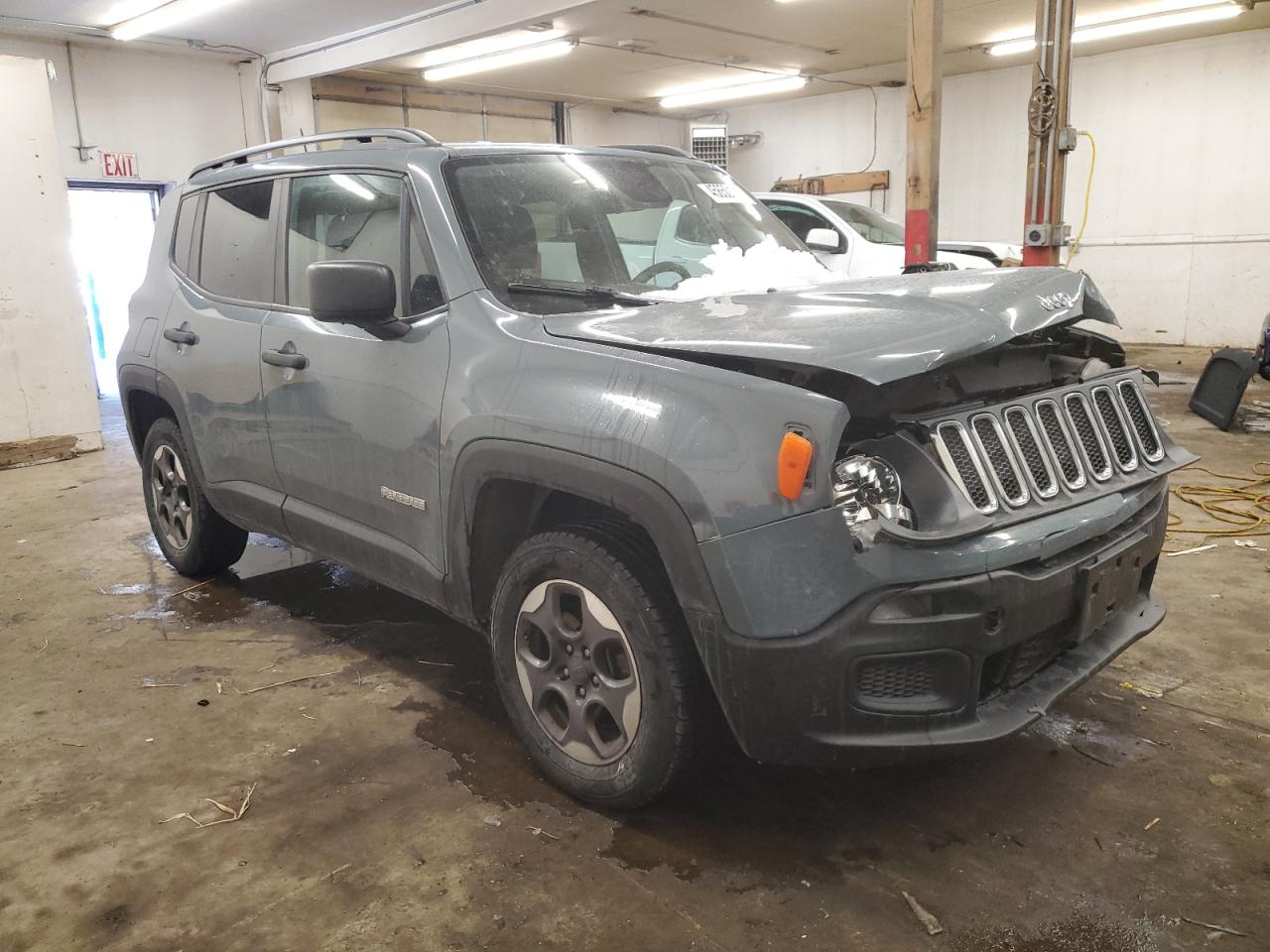 2018 Jeep Renegade VIN ZACCJBAB8JPG95393 Copart auction photo, front end damage thumbnail 4