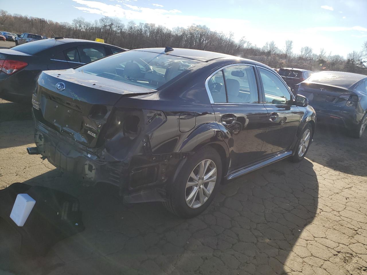 2014 Subaru Legacy VIN 4S3BMBL68E3010516 Copart auction photo, rear end / minor dent/scratches damage thumbnail 3